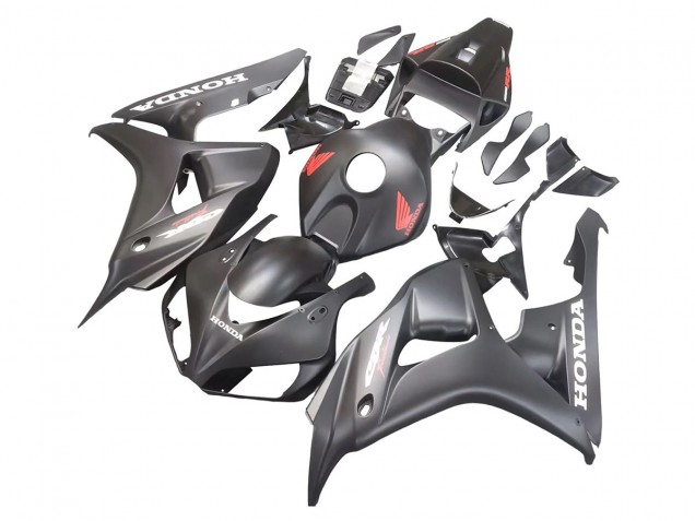 2006-2007 Matte Black Honda CBR1000RR Motorcycle Fairings Australia