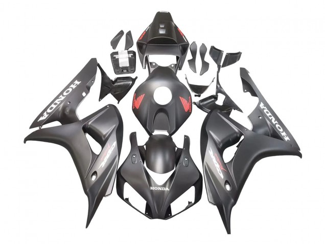 2006-2007 Matte Black Honda CBR1000RR Motorcycle Fairings Australia