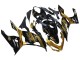 2018-2024 Gold Glossy Black Kawasaki EX400 Motorcycle Fairings Australia