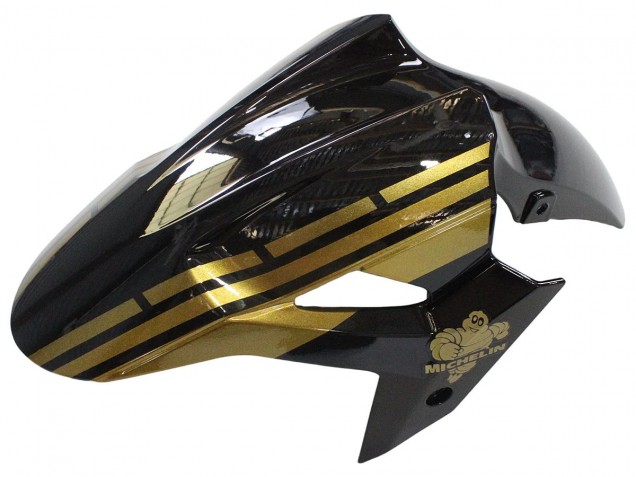 2018-2024 Gold Glossy Black Kawasaki EX400 Motorcycle Fairings Australia