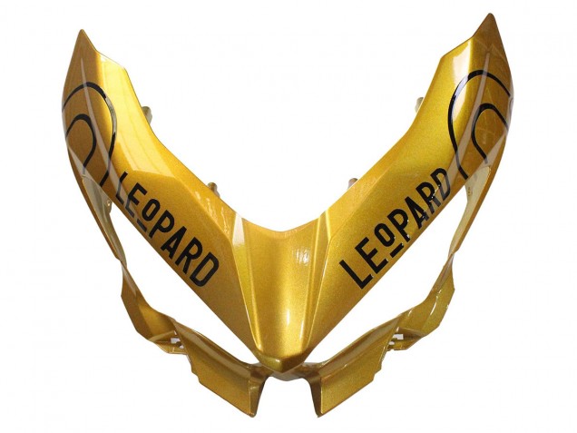 2018-2024 Gold Glossy Black Kawasaki EX400 Motorcycle Fairings Australia