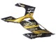 2018-2024 Gold Glossy Black Kawasaki EX400 Motorcycle Fairings Australia