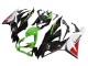 2019-2022 Green Glossy Black White Red Kawasaki ZX6R Motorcycle Fairings Australia