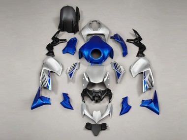 2020-2024 Blue Silver Kawasaki Z900 Motorcycle Fairings Australia