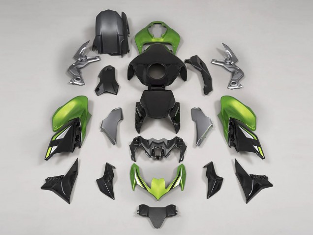 2020-2024 Black Green Kawasaki Z900 Motorcycle Fairings Australia