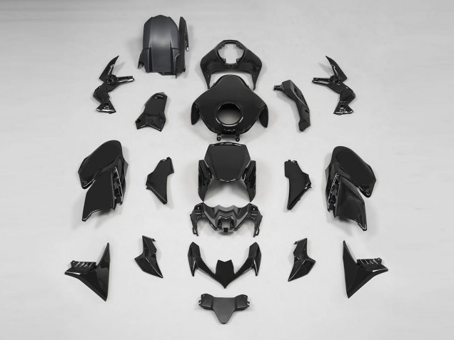 2020-2024 Glossy Black Kawasaki Z900 Motorcycle Fairings Australia