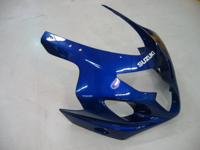 2004-2005 Blue Grey Glossy Black Suzuki GSXR 600/750 Motorcycle Fairings Australia
