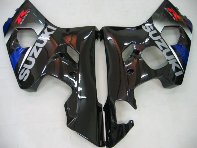 2004-2005 Blue Grey Glossy Black Suzuki GSXR 600/750 Motorcycle Fairings Australia