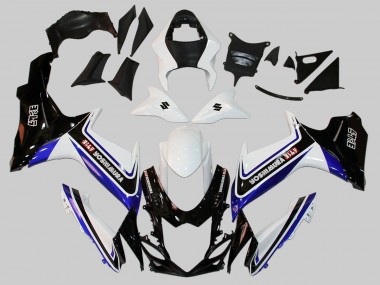 2011-2024 White Blue Black Alstare Suzuki GSXR 600/750 Motorcycle Fairings Australia