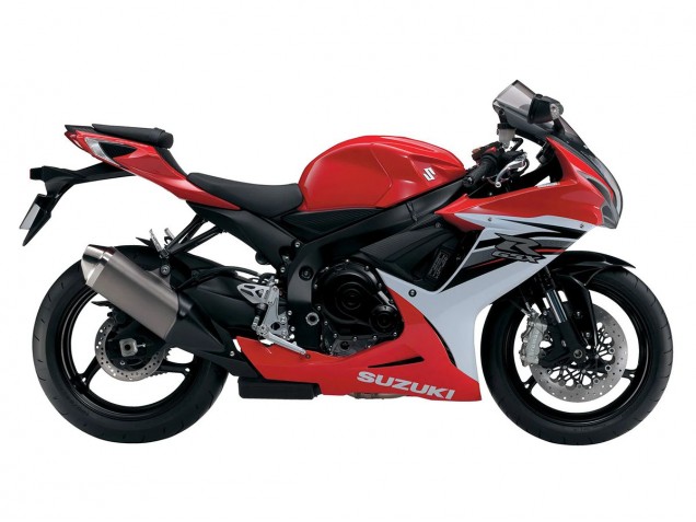 2011-2024 Red White Black Suzuki GSXR 600/750 Motorcycle Fairings Australia