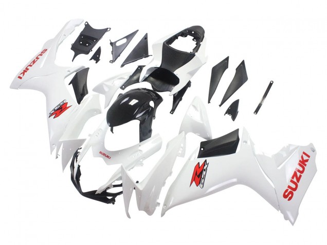 2011-2024 White Glossy Black Red Decal Suzuki GSXR 600/750 Motorcycle Fairings Australia