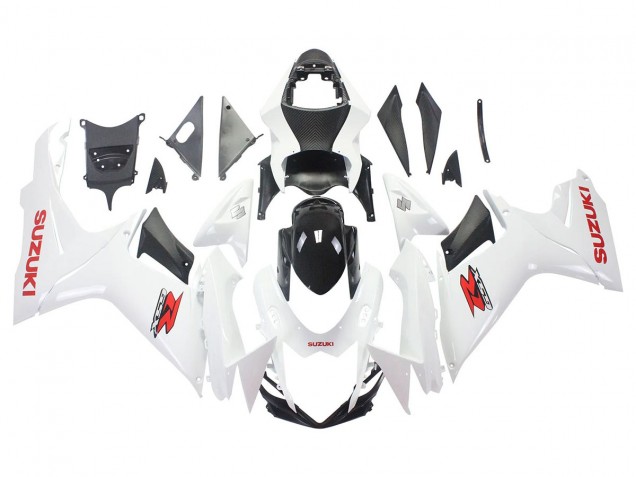 2011-2024 White Glossy Black Red Decal Suzuki GSXR 600/750 Motorcycle Fairings Australia