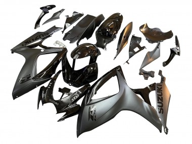 2006-2007 Glossy Black Matte Black Suzuki GSXR 600/750 Motorcycle Fairings Australia