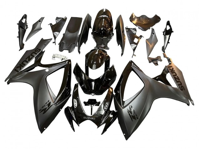 2006-2007 Glossy Black Matte Black Suzuki GSXR 600/750 Motorcycle Fairings Australia
