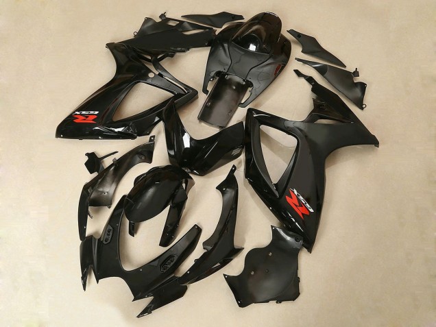 2006-2007 Glossy Black Suzuki GSXR 600/750 Motorcycle Fairing Australia