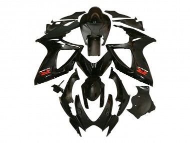 2006-2007 Glossy Black Suzuki GSXR 600/750 Motorcycle Fairing Australia