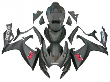 2006-2007 Matte Black Suzuki GSXR 600/750 Motorcycle Fairings Australia