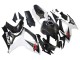 2006-2007 Black White Carbon Fiber Style Suzuki GSXR 600/750 Motorcycle Fairings Australia