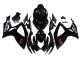 2006-2007 Glossy Black Suzuki GSXR 600/750 Motorcycle Fairings Australia