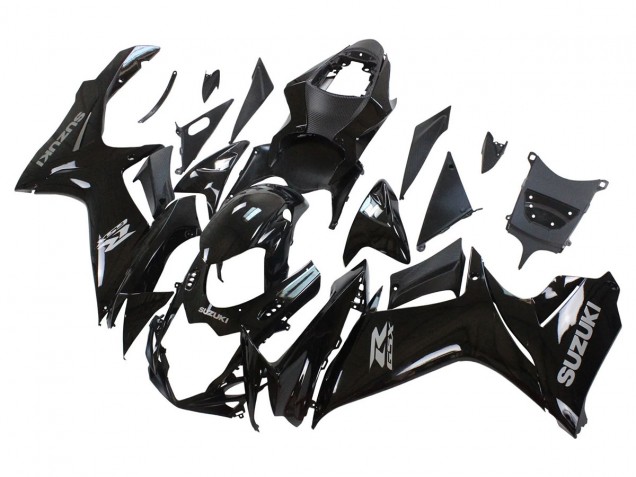 2011-2024 Glossy Black Suzuki GSXR 600/750 Motorcycle Fairings Australia