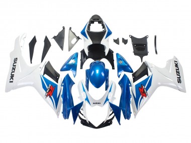 2011-2024 Blue White Suzuki GSXR 600/750 Motorcycle Fairings Australia