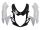 2011-2024 White Glossy Black Suzuki GSXR 600/750 Motorcycle Fairings Australia