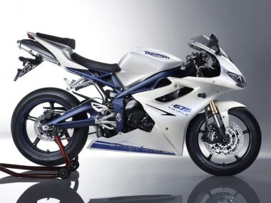 2006-2008 White Blue Triumph Daytona 675 Motorcycle Fairings Australia