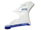 2006-2008 White Blue Triumph Daytona 675 Motorcycle Fairings Australia