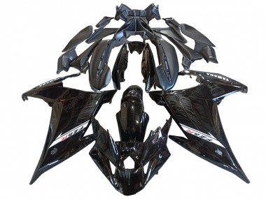 2009-2015 Glossy Black Yamaha FZ6R Motorcycle Fairings Australia