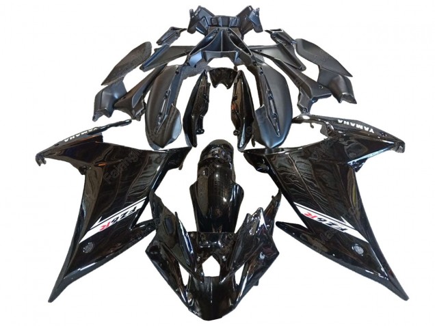 2009-2015 Glossy Black Yamaha FZ6R Motorcycle Fairings Australia