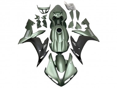 2004-2006 Matte Green Matte Black Yamaha YZF R1 Motorcycle Fairings Australia