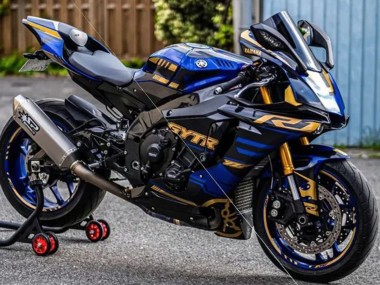 2015-2019 Blue Gold Black Yamaha YZF R1 Motorcycle Fairings Australia