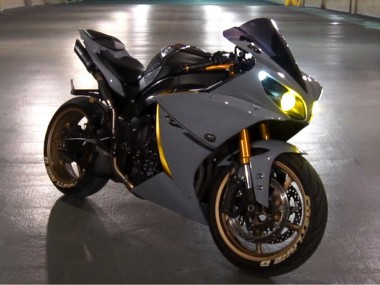 2007-2008 Nardo Grey Yamaha YZF R1 Motorcycle Fairings Australia