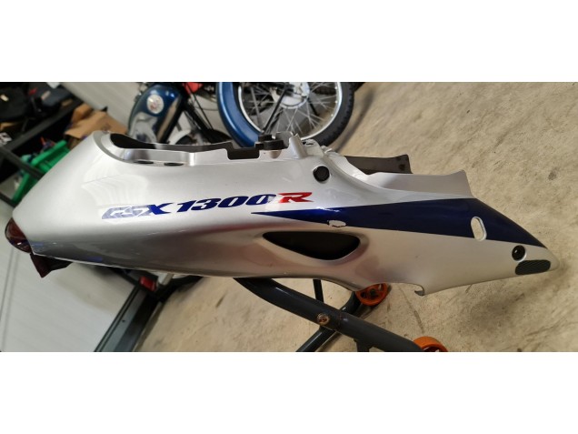 1996-2007 Blue White Suzuki GSXR 1300 Hayabusa Motorcycle Fairings Australia