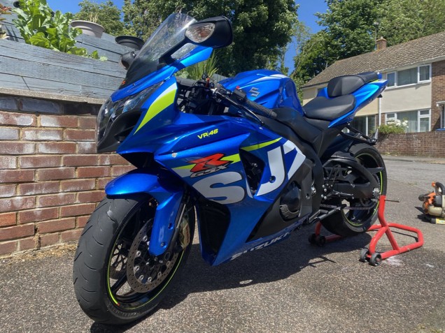 2009-2016 Blue Green White Suzuki GSXR 1000 Motorcycle Fairings Australia