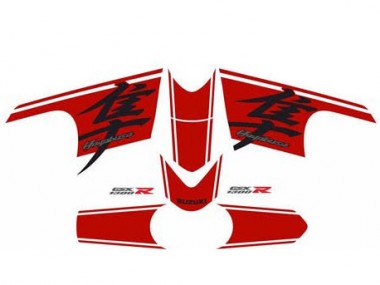 2008-2020 Glossy Black Red Suzuki GSXR 1300 Hayabusa Motorcycle Fairing Australia