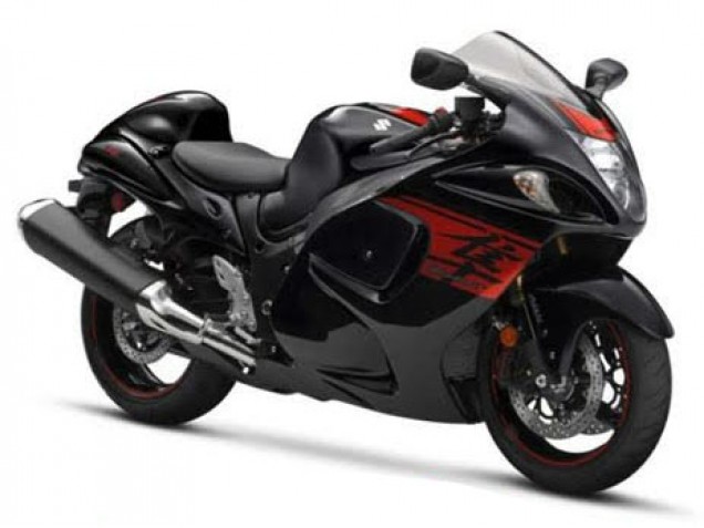 2008-2020 Glossy Black Red Suzuki GSXR 1300 Hayabusa Motorcycle Fairing Australia