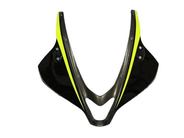 2007-2008 Glossy Black High Viz Yellow Honda CBR600RR Motorcycle Fairings Australia
