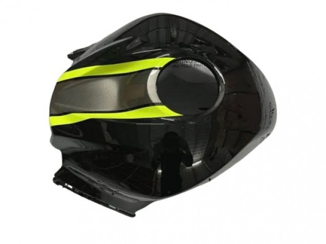 2007-2008 Glossy Black High Viz Yellow Honda CBR600RR Motorcycle Fairings Australia