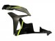 2007-2008 Glossy Black High Viz Yellow Honda CBR600RR Motorcycle Fairings Australia