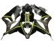 2007-2008 Glossy Black High Viz Yellow Honda CBR600RR Motorcycle Fairings Australia