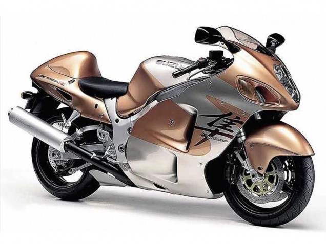 1996-2007 Light Brown Silver Suzuki GSXR 1300 Hayabusa Motorcycle Fairings Australia