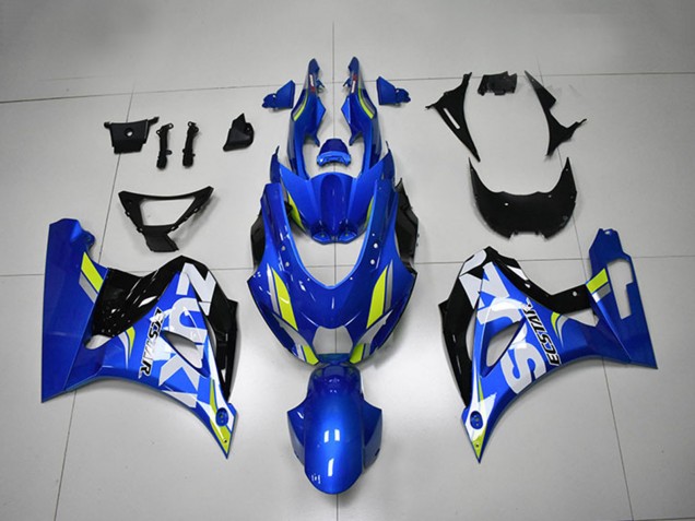 2017-2024 Blue White Green Suzuki GSXR 1000 Motorcycle Fairing Australia