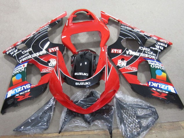 2000-2002 Red Black Blue DENSO Suzuki GSXR 1000 Motorcycle Fairings Australia