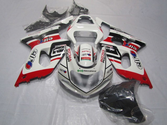 2000-2002 White Red Black Rizoma Playboy Suzuki GSXR 1000 Motorcycle Fairings Australia