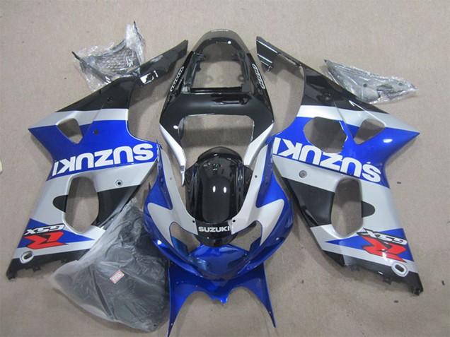 2000-2002 Blue Silver Black Red White Decal Suzuki GSXR 1000 Motorcycle Fairings Australia