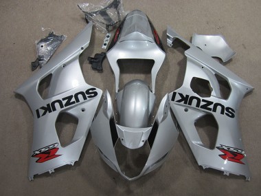 2003-2004 Silver Suzuki GSXR 1000 Motorcycle Fairing Australia