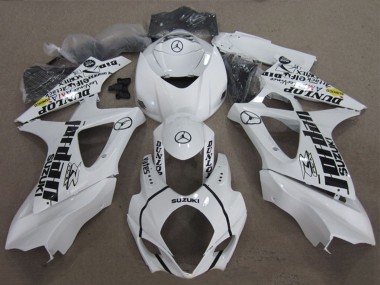 2007-2008 White Black Jordan Suzuki GSXR 1000 Motorcycle Fairings Australia