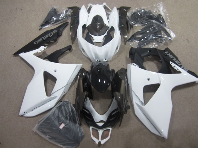 2009-2016 White Black Suzuki GSXR 1000 Motorcycle Fairing Kits Australia