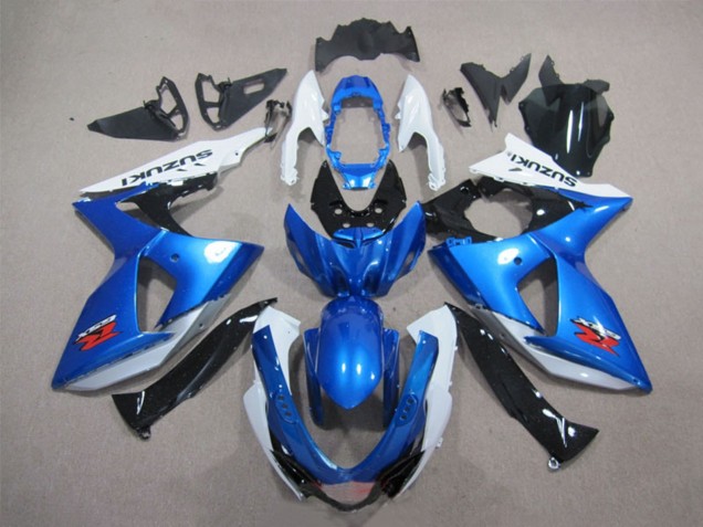 2009-2016 White Blue Black Suzuki GSXR 1000 Motorcycle Fairings Kits Australia